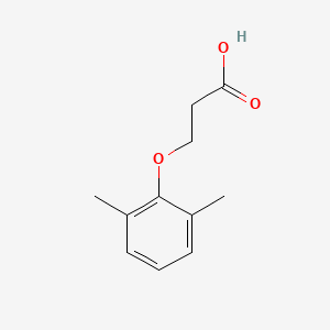 molecular formula C11H14O3 B3381292 3-(2,6-二甲基苯氧基)丙酸 CAS No. 22383-95-5