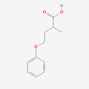 molecular formula C11H14O3 B3381336 2-甲基-4-苯氧基丁酸 CAS No. 22720-42-9