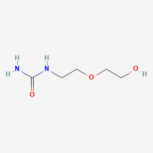 molecular formula C5H12N2O3 B3381408 Hydroxyethoxyethyl urea CAS No. 23194-10-7