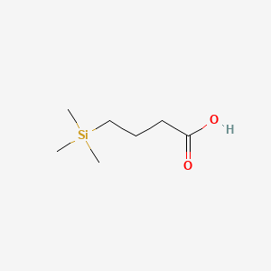 molecular formula C7H16O2Si B3381420 4-三甲基甲硅烷基丁酸 CAS No. 2345-40-6