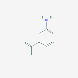 molecular formula C9H11N B3381452 3-(丙-1-烯-2-基)苯胺 CAS No. 23809-98-5