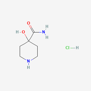 4-Hydroxypiperidine-4-carboxamide hydrochloride