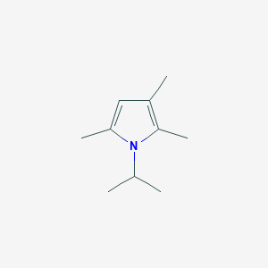molecular formula C10H17N B033815 2,3,5-Trimethyl-1-propan-2-ylpyrrole CAS No. 106416-96-0