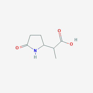 2-(5-Oxopyrrolidin-2-yl)propanoic acid