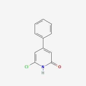 6-Chloro-4-phenylpyridin-2-ol