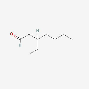 molecular formula C9H18O B3381632 3-乙基庚醛 CAS No. 2570-97-0