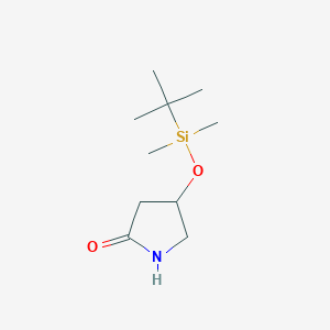 4-[(Tert-butyldimethylsilyl)oxy]pyrrolidin-2-one