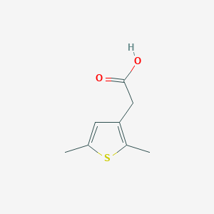 molecular formula C8H10O2S B3381711 2-(2,5-Dimethylthiophen-3-yl)acetic acid CAS No. 26421-34-1