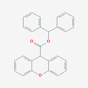 molecular formula C27H20O3 B338172 benzhydryl 9H-xanthene-9-carboxylate 