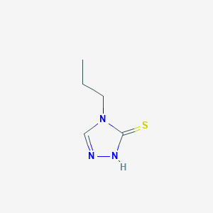 molecular formula C5H9N3S B3381775 4-丙基-4H-1,2,4-三唑-3-硫醇 CAS No. 27105-99-3