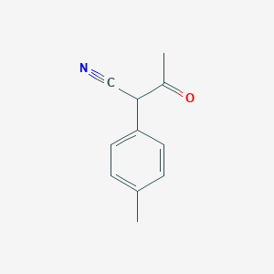 molecular formula C11H11NO B3381794 2-(4-Methylphenyl)-3-oxobutanenitrile CAS No. 27243-91-0