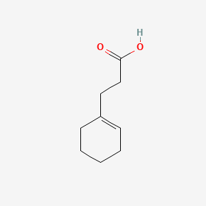 molecular formula C9H14O2 B3381807 3-(Cyclohexen-1-yl)propionic acid CAS No. 27338-44-9