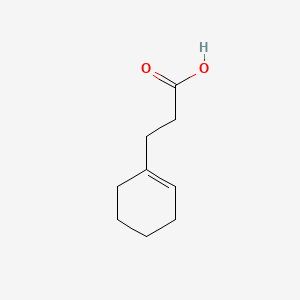 molecular formula C9H14O2 B3381807 3-(环己烯-1-基)丙酸 CAS No. 27338-44-9