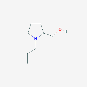 molecular formula C8H17NO B3381808 (1-Propylpyrrolidin-2-yl)methanol CAS No. 27361-78-0