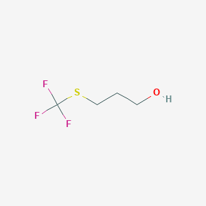 3-(Trifluoromethylthio)propan-1-OL