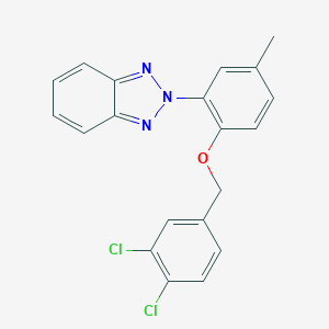 2-(2H-1,2,3-benzotriazol-2-yl)-4-methylphenyl 3,4-dichlorobenzyl ether