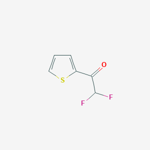 molecular formula C6H4F2OS B3382008 2,2-二氟-1-噻吩-2-基-乙酮 CAS No. 2991-99-3