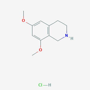 molecular formula C11H16ClNO2 B3382027 6,8-二甲氧基-1,2,3,4-四氢异喹啉盐酸盐 CAS No. 29983-78-6