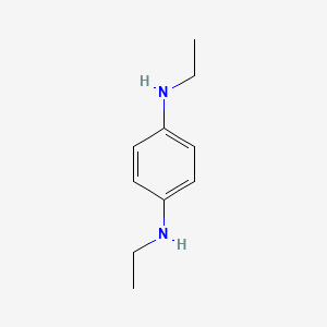 molecular formula C10H16N2 B3382037 p-PHENYLENEDIAMINE, N,N'-DIETHYL- CAS No. 3010-30-8