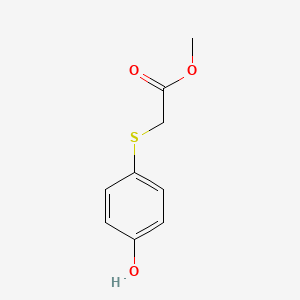 Methyl 2-[(4-hydroxyphenyl)sulfanyl]acetate