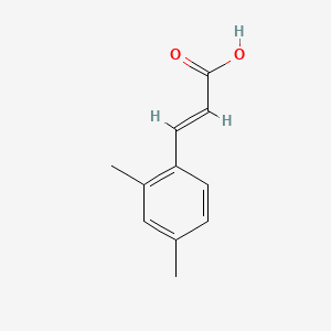 molecular formula C11H12O2 B3382128 2,4-二甲基肉桂酸 CAS No. 308336-52-9