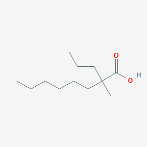 molecular formula C12H24O2 B3382136 2-Methyl-2-propyloctanoic acid CAS No. 31080-40-7