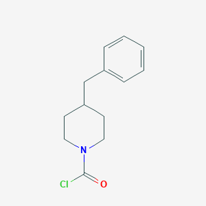 molecular formula C13H16ClNO B3382156 4-Benzylpiperidine-1-carbonyl chloride CAS No. 31252-43-4