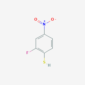 molecular formula C6H4FNO2S B3382202 2-Fluoro-4-nitrobenzene-1-thiol CAS No. 315228-67-2