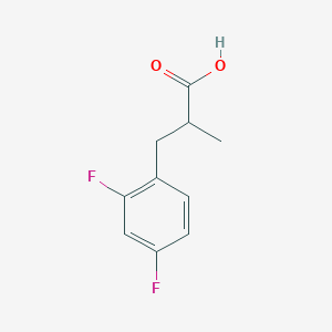 molecular formula C10H10F2O2 B3382237 3-(2,4-Difluorophenyl)-2-methylpropanoic acid CAS No. 32004-71-0