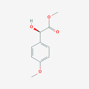 molecular formula C10H12O4 B3382268 Methyl (2R)-2-hydroxy-2-(4-methoxyphenyl)acetate CAS No. 32174-38-2
