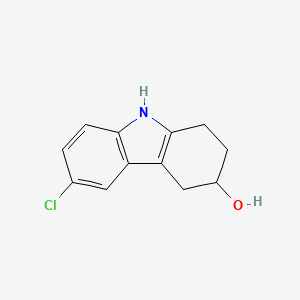 6-chloro-2,3,4,9-tetrahydro-1H-carbazol-3-ol