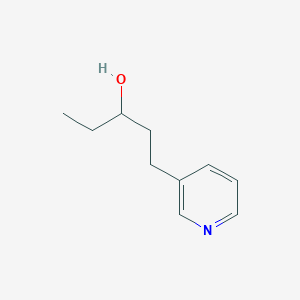 1-(Pyridin-3-yl)pentan-3-ol