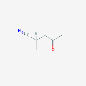 2-Methyl-4-oxopentanenitrile