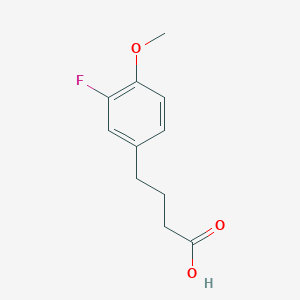 4-(3-Fluoro-4-methoxyphenyl)butanoic acid