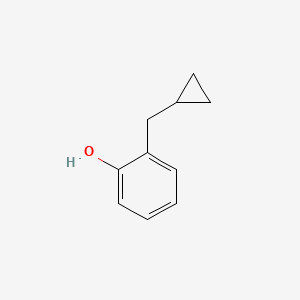 molecular formula C10H12O B3382491 2-(Cyclopropylmethyl)phenol CAS No. 33494-47-2