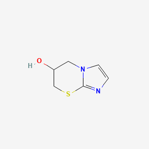 5H,6H,7H-imidazo[2,1-b][1,3]thiazin-6-ol