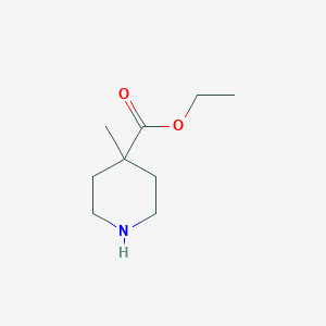 molecular formula C9H17NO2 B033826 4-甲基哌啶-4-羧酸乙酯 CAS No. 103039-88-9