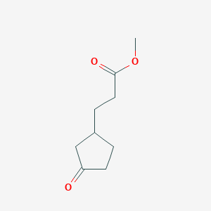Methyl 3-(3-oxocyclopentyl)propanoate