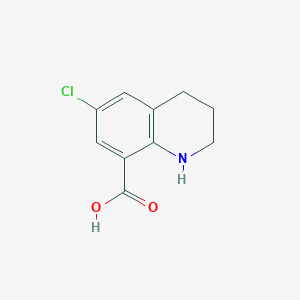 6-Chloro-1,2,3,4-tetrahydroquinoline-8-carboxylic acid