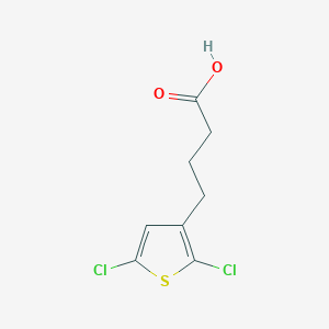 4-(2,5-Dichlorothiophen-3-yl)butanoic acid