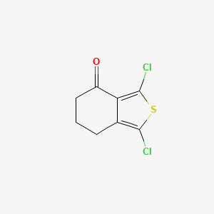 1,3-Dichloro-4,5,6,7-tetrahydro-2-benzothiophen-4-one