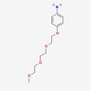 4-(2-(2-(2-Methoxyethoxy)ethoxy)ethoxy)aniline