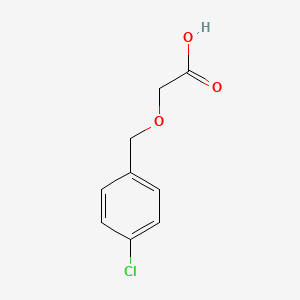 2-[(4-Chlorophenyl)methoxy]acetic acid
