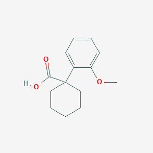 1-(2-Methoxyphenyl)cyclohexane-1-carboxylic acid