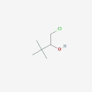 molecular formula C6H13ClO B3382811 1-氯-3,3-二甲基丁烷-2-醇 CAS No. 36402-31-0