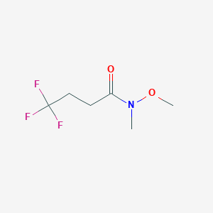 4,4,4-trifluoro-N-methoxy-N-methyl butyramide