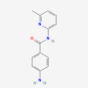 BENZAMIDE, p-AMINO-N-(6-METHYL-2-PYRIDYL)-