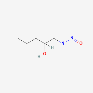 molecular formula C6H14N2O2 B3382834 Methyl-2-hydroxypentylnitrosamine CAS No. 36972-72-2