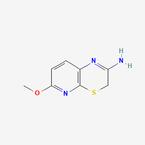 6-Methoxy-3h-pyrido[2,3-b][1,4]thiazin-2-amine