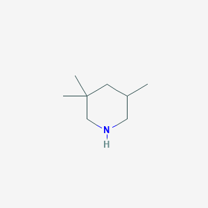 molecular formula C8H17N B3382895 3,3,5-Trimethylpiperidine CAS No. 37832-46-5